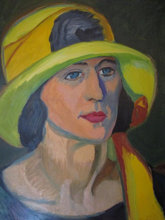 LADY WITH HAT - SOLD