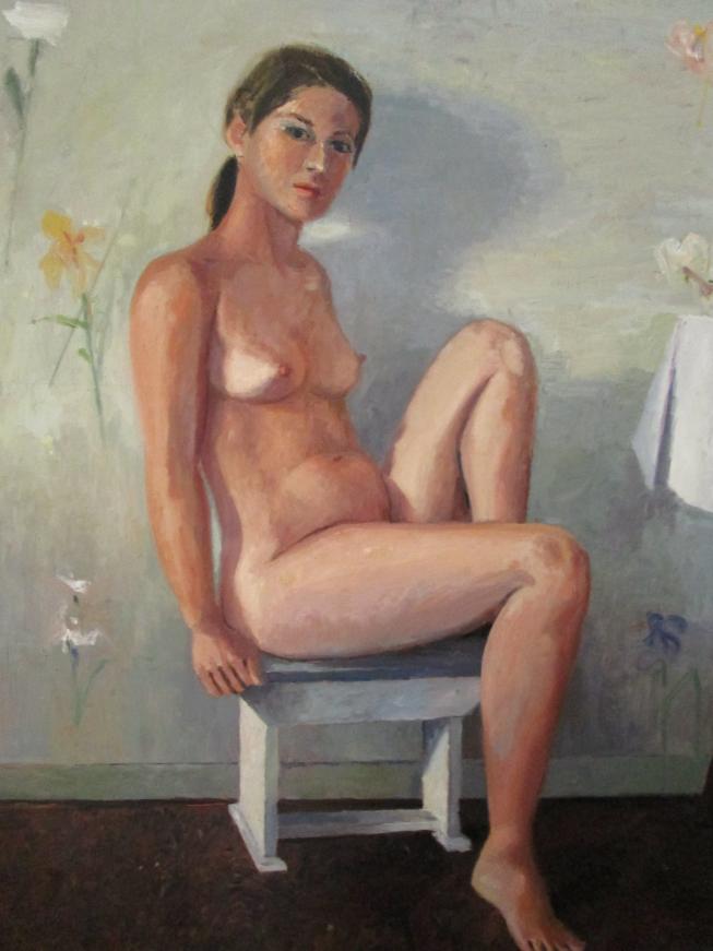 SITTING NUDE